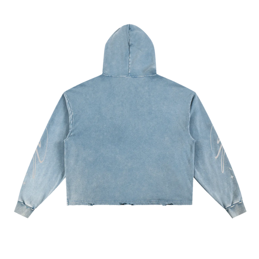 AFTERLIGHT Sunwashed Frayed Hoodie