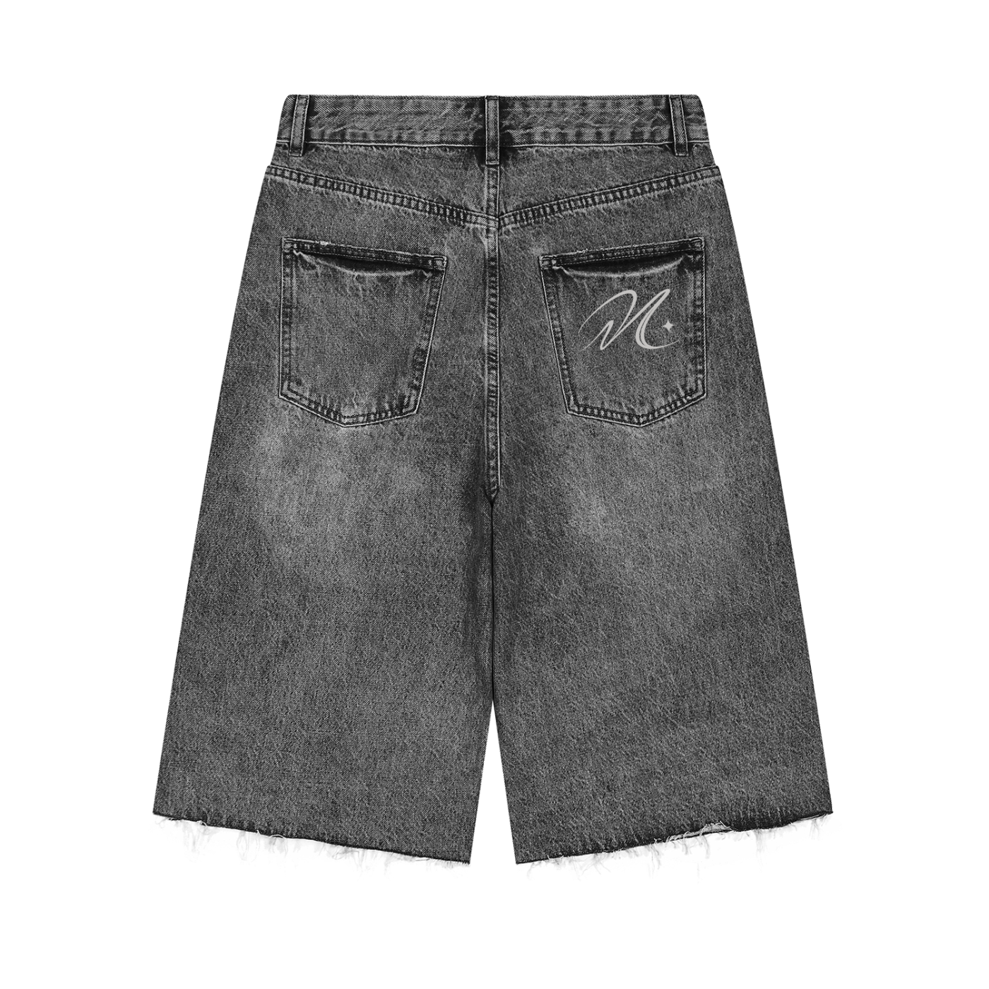 AFTERLIGHT Sunfaded Denim Shorts