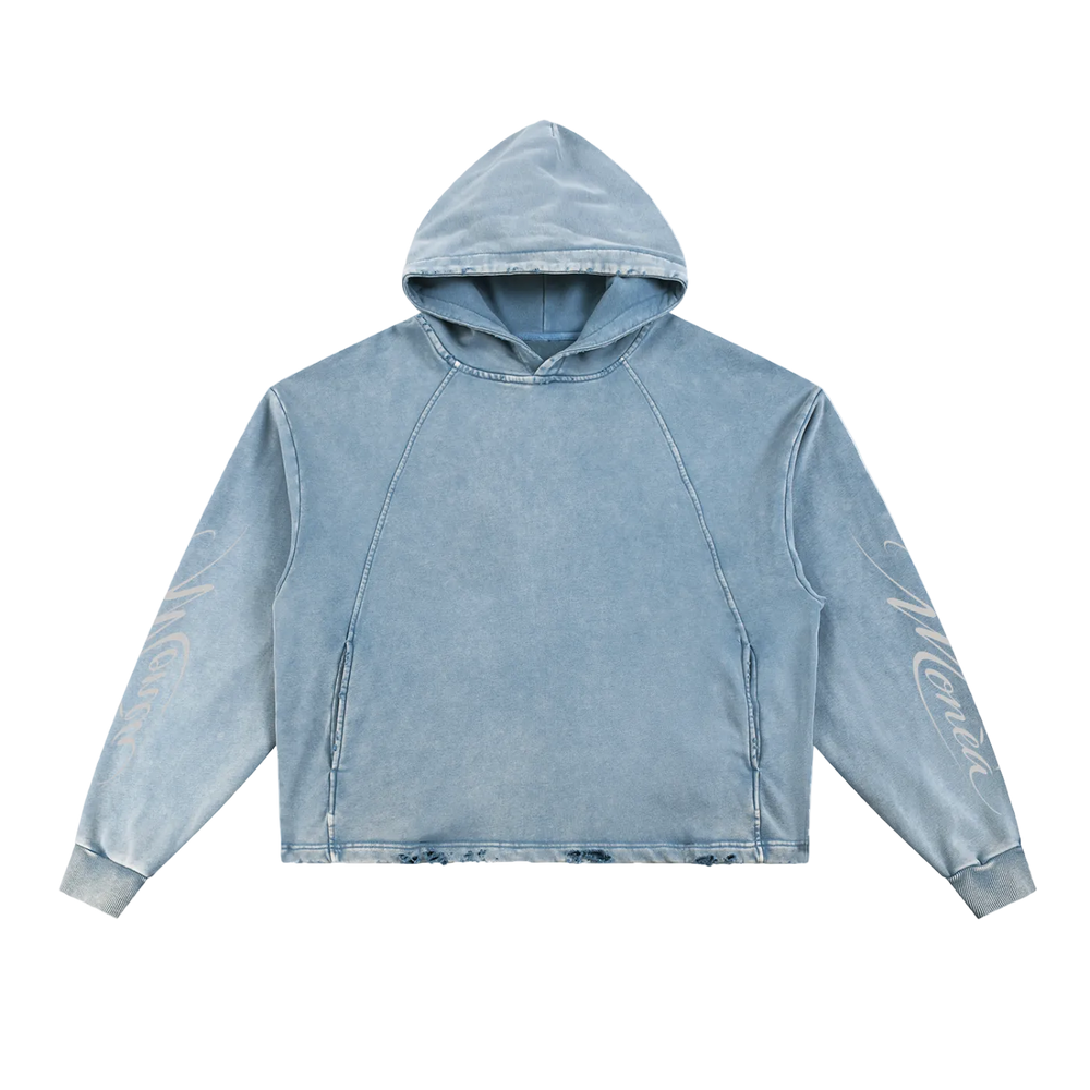 AFTERLIGHT Sunwashed Frayed Hoodie