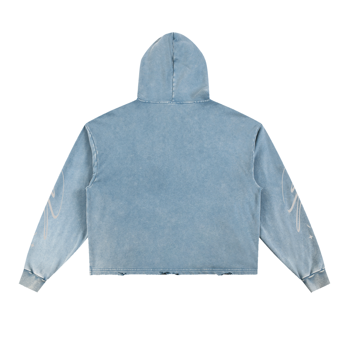 AFTERLIGHT Sunwashed Frayed Hoodie